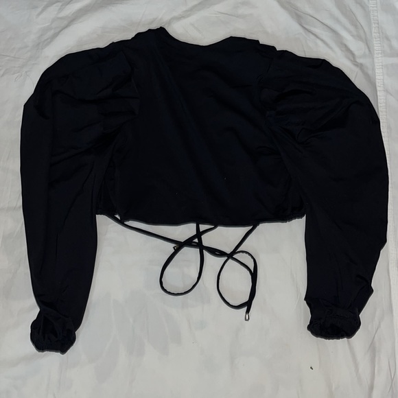 Katherine Mayo Black Long Sleeve Vest For Women Size Small - Picture 4 of 6